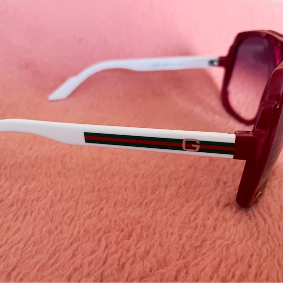 Gucci red sunglasses - Picture 2 of 4